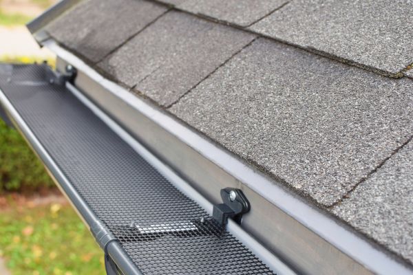 Covered Gutter Installation in Wilson