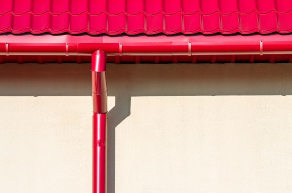 Barn Downspout Installation in Wilson