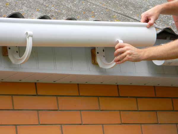 Half Round Gutter Installation in Wilson