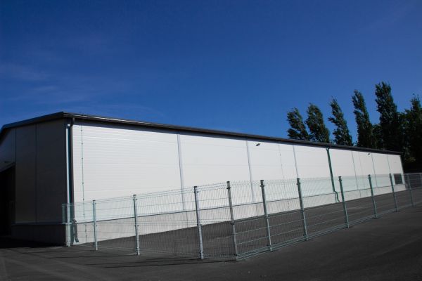 Warehouse Gutter Installation in Wilson