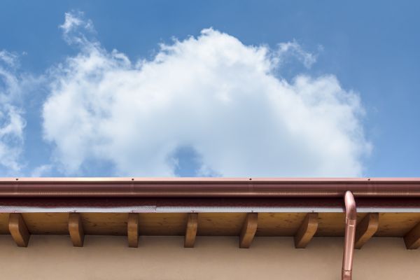 Copper Gutter Installation in Wilson