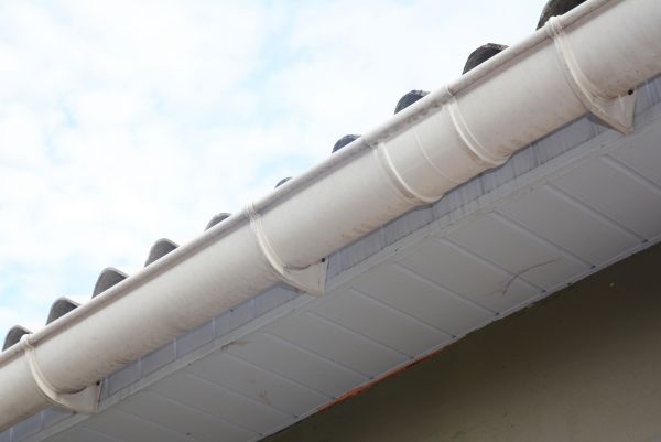 Plastic Gutter Installation in Wilson