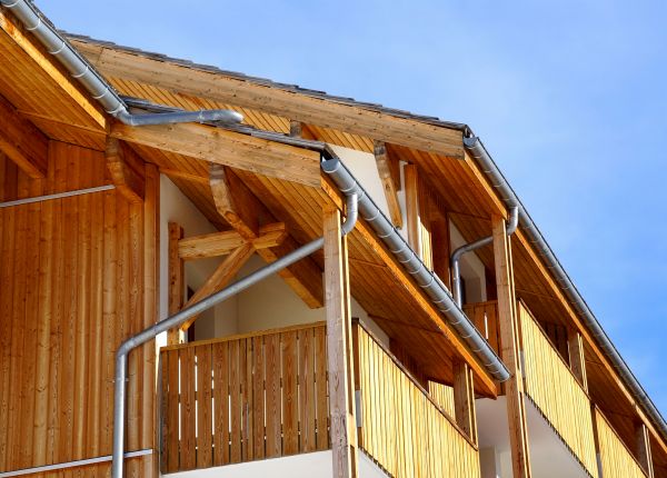Balcony Gutter Installation in Wilson