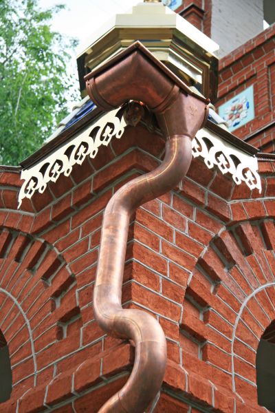 Church Downspout Installation in Wilson