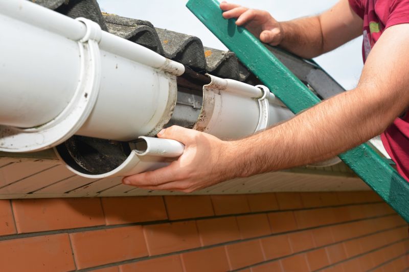 Rain Gutter Repair detail